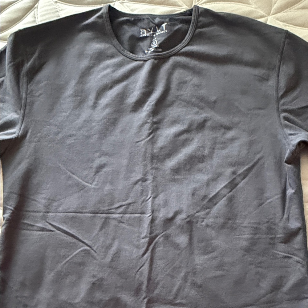 BYLT Basics Charcoal Short Sleeve Tee